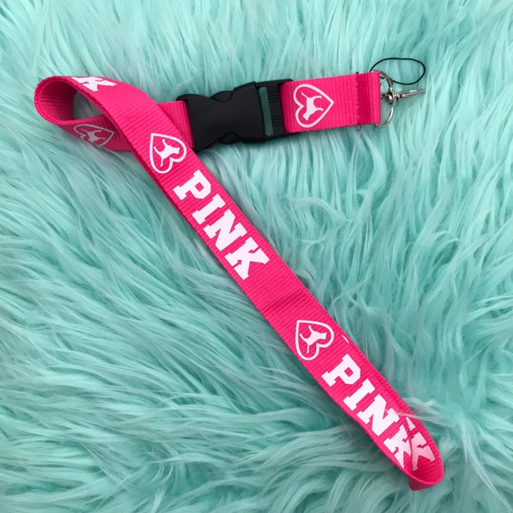🦋Pink  lanyard (buy 2 take 1)🦋